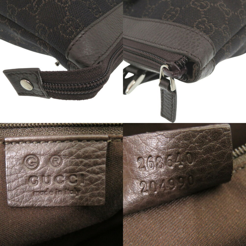 GUCCI Authentic Brown Leather Tote Bag - Picture 11 of 11